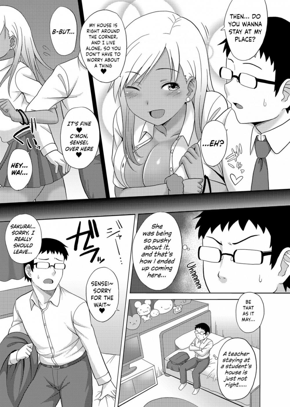 Hentai Manga Comic-The Effects of Living Together With a Gyaru Girl-Read-6